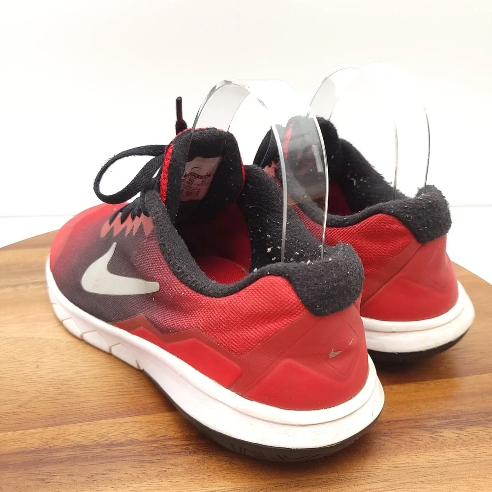 Nike Flex Experience RN 4 Running Shoes Boys 7 Y Sneakers Red‎ 749811-600